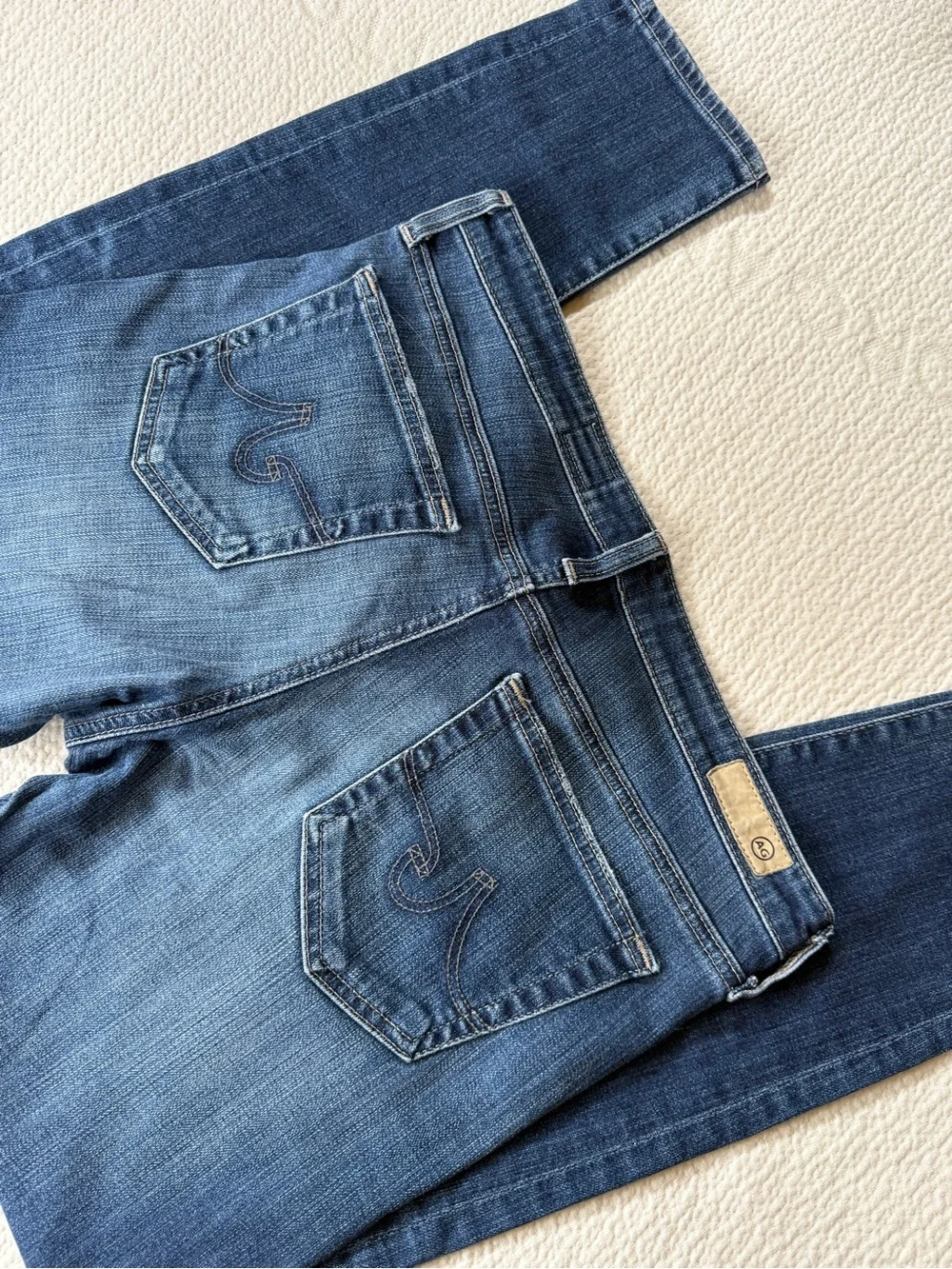 AG Adriano Goldschmied Stevie Ankle Jeans Straight Leg
